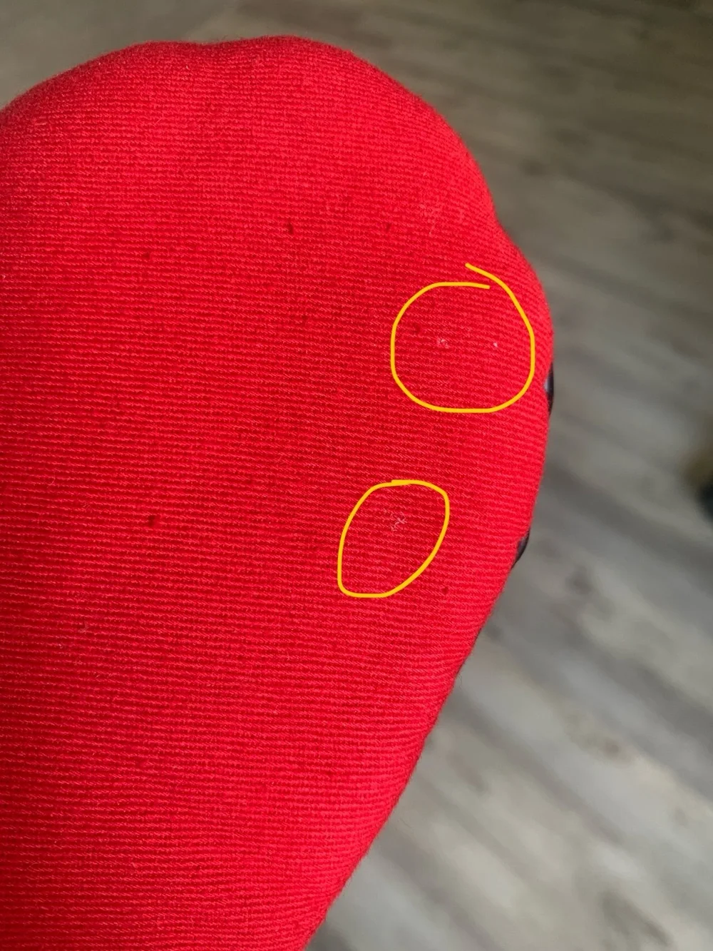 Cuisinart Red Oven Mitts with non slip silicone grips -pair